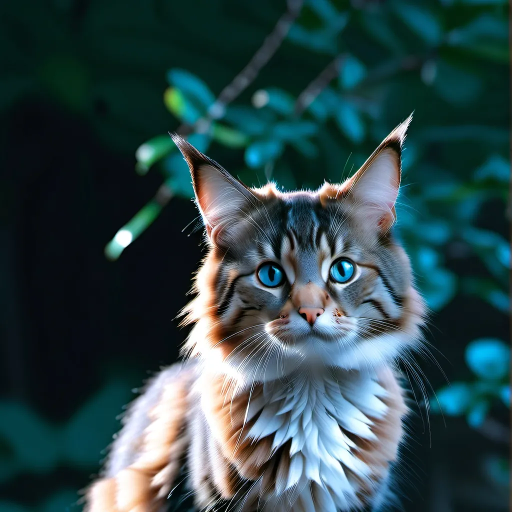 chat with ai character: poor ragdoll cat