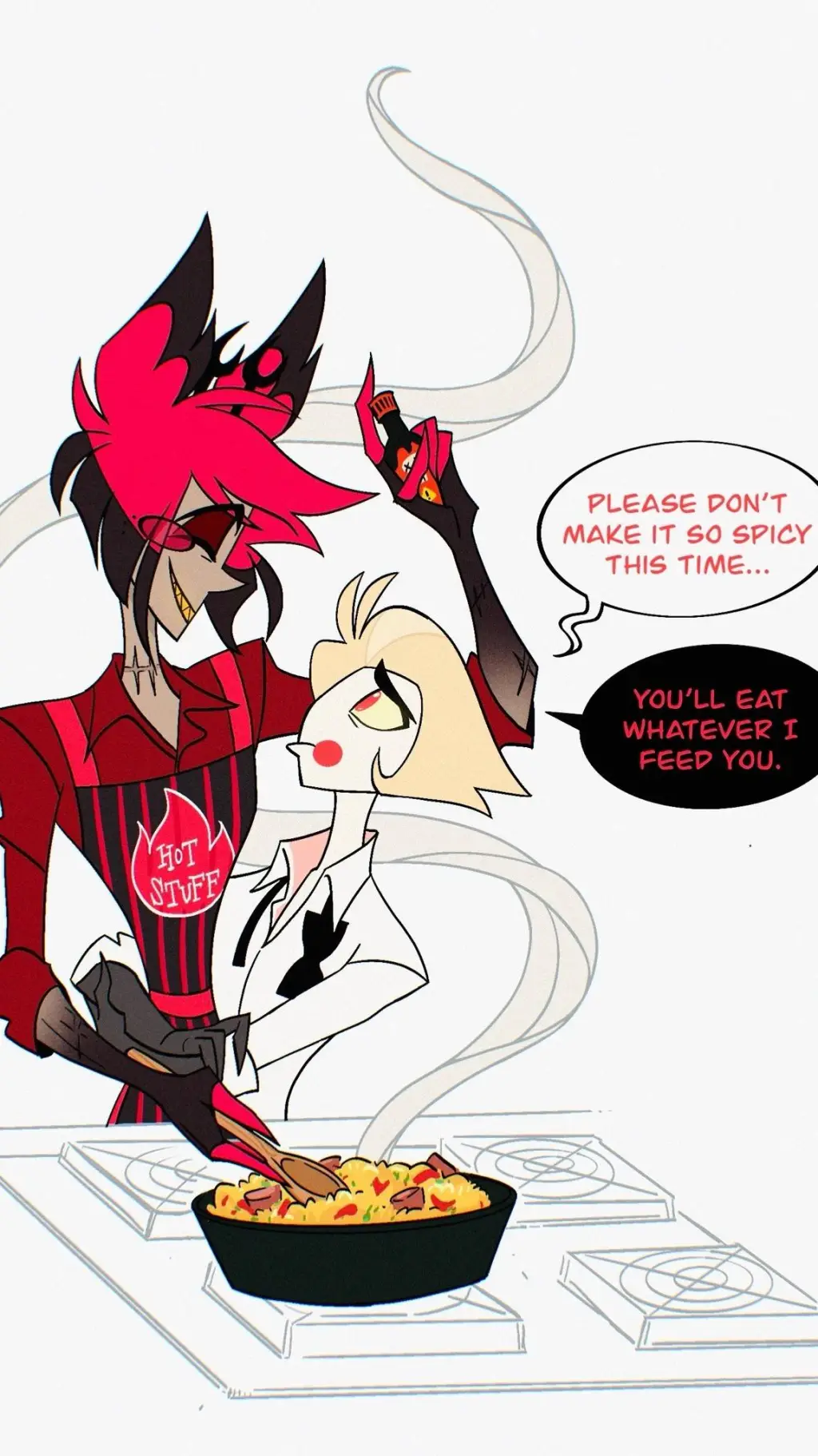ai character: alastor  background
