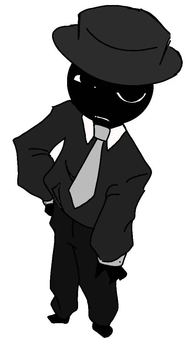 ai character: Blackhat  background