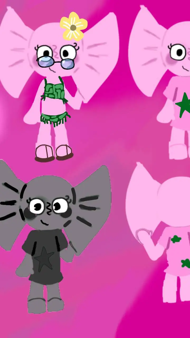 ai character: petunia🎀 (oc) background