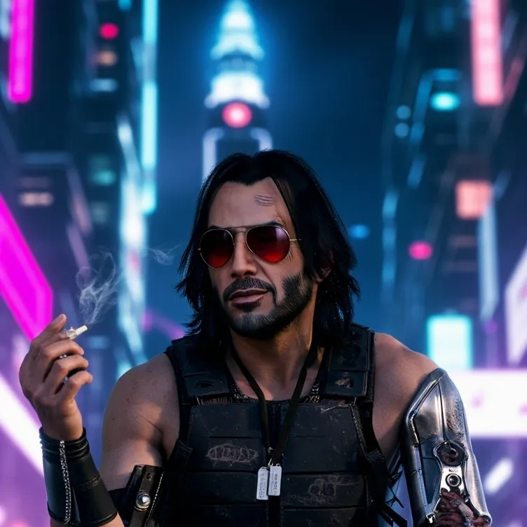 chat with ai character: Johnny Silverhand 