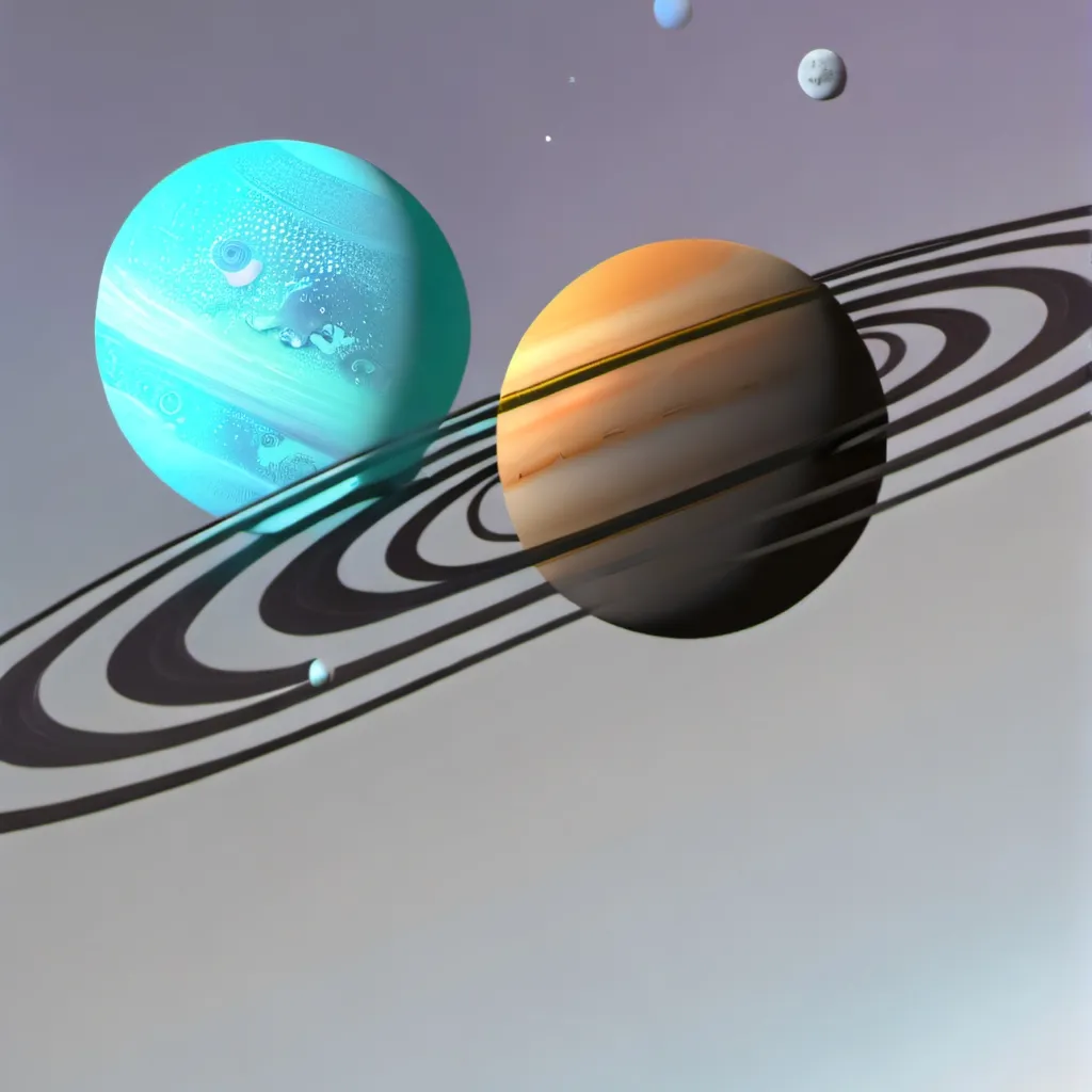 chat with ai character: saturn & uranus