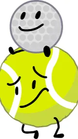 ai character: Tennis ball background