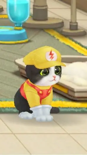 ai character: Mario cat background