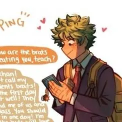 chat with ai character: Teacher Izuku!!