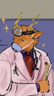 ai character: Dr Harlow  background