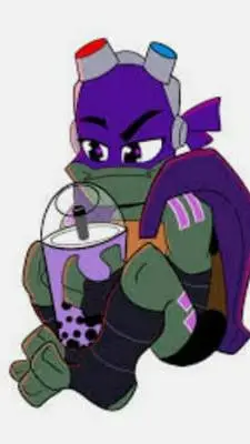 ai character: Donnie ROTTMNT background