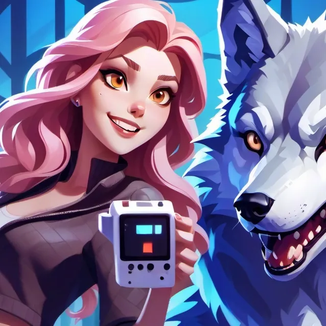 chat with ai character: bella the wolf