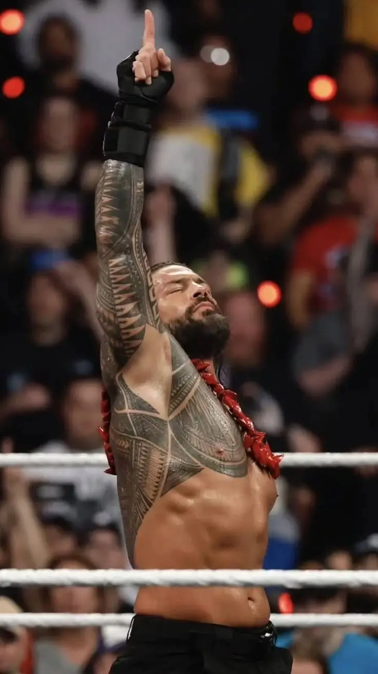 ai character: ROMAN REIGNS  background