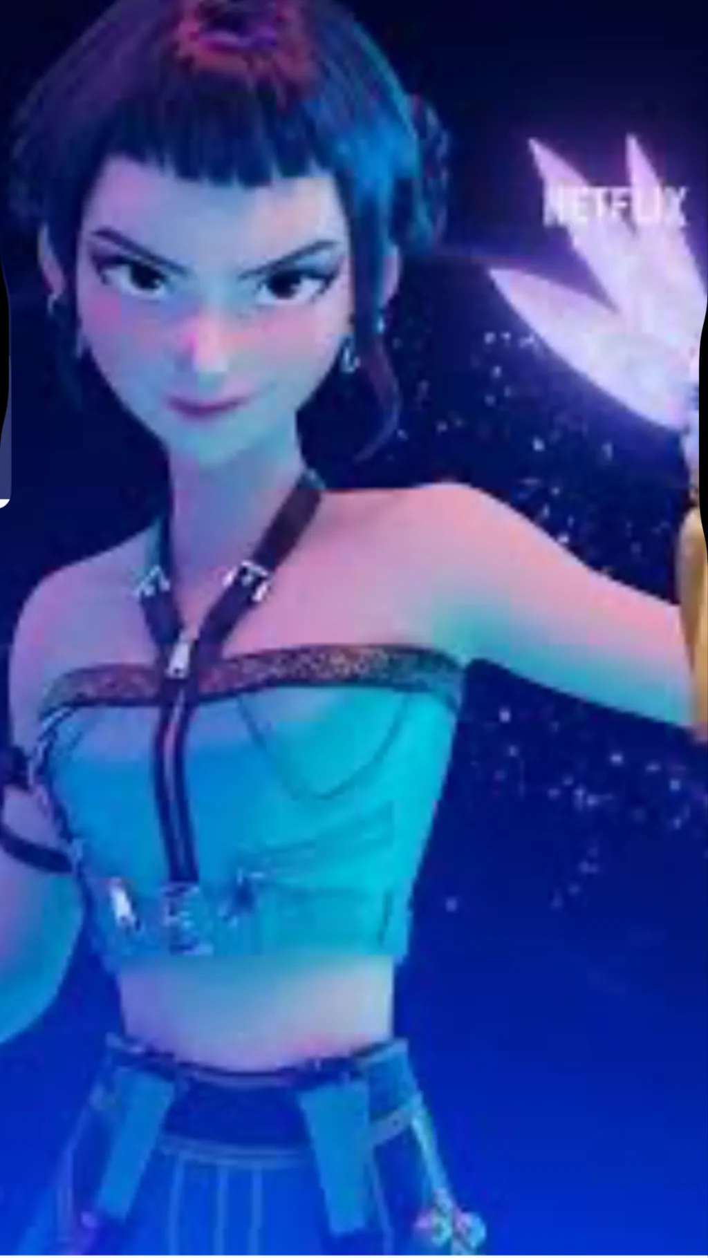 ai character: Zoey background