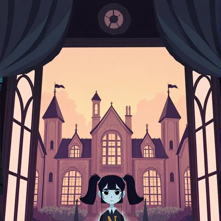 chat with ai character: Nevermore Academy 