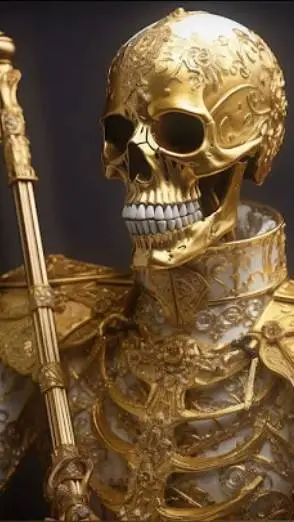 ai character: Golden Bones background