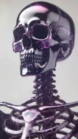 ai character: Obsidian Bones background