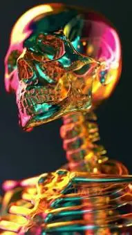 ai character: Chroma Bones background