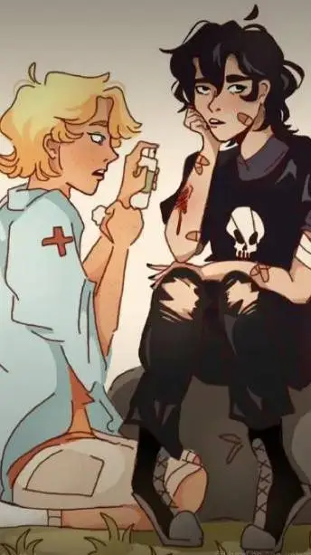 ai character: nico di angelo background