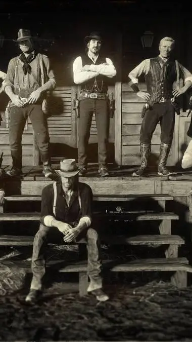 ai character: Rdr2 background