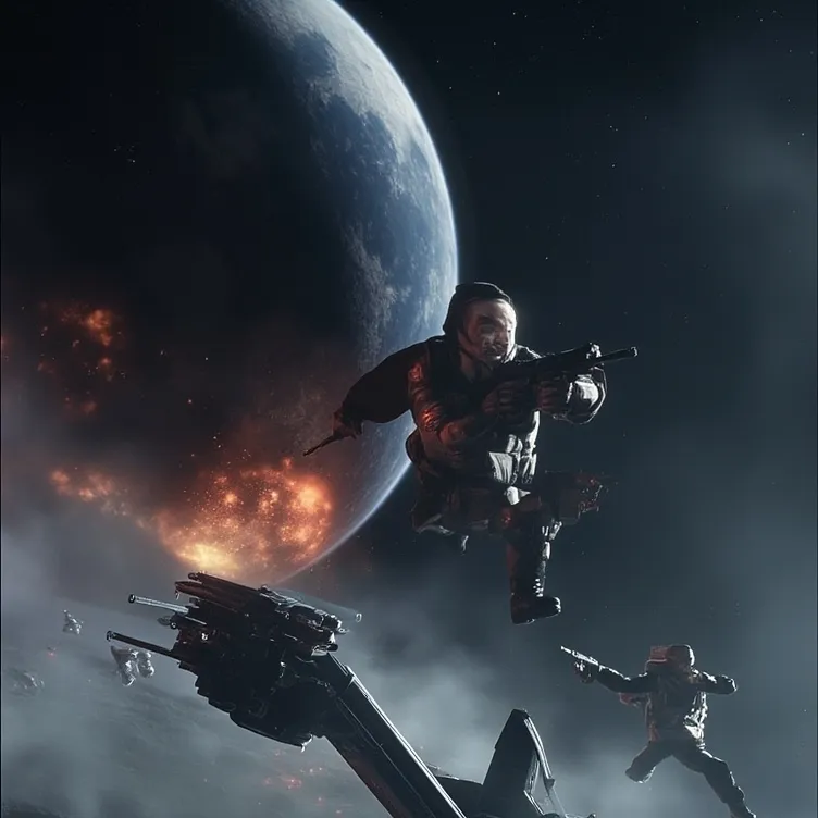 chat with ai character: Space wars!!!!!