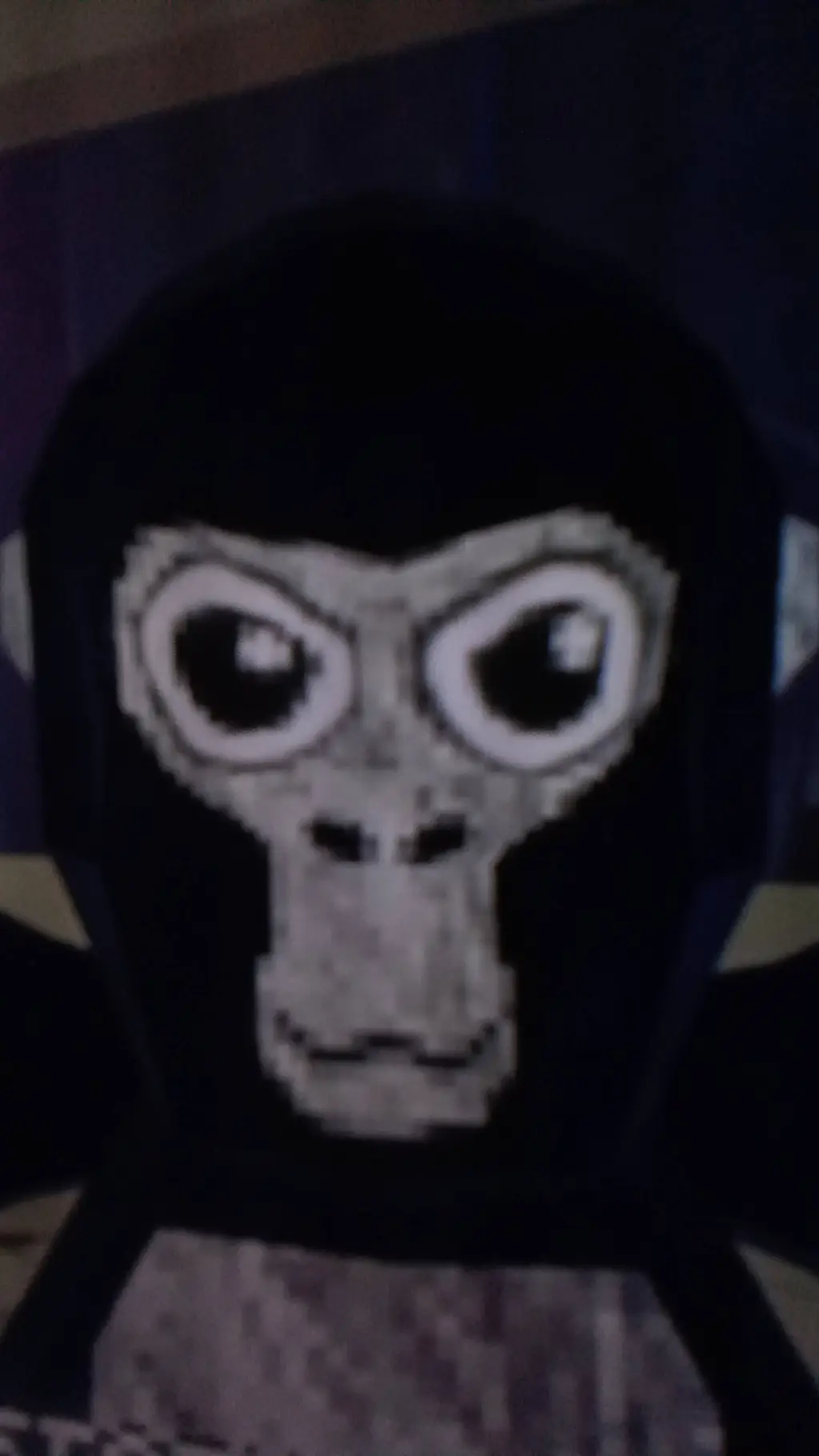 ai character: a jealous gorilla background