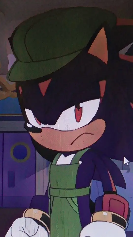 ai character: Shadow t hedgehog background