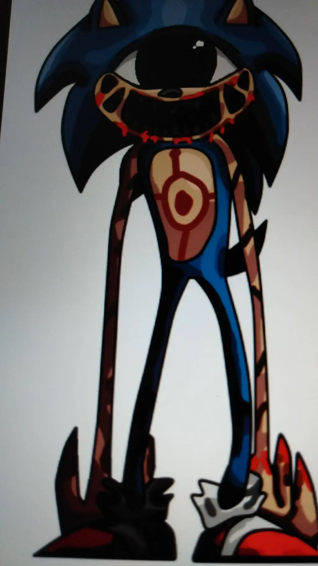 ai character: Sonic eyx background