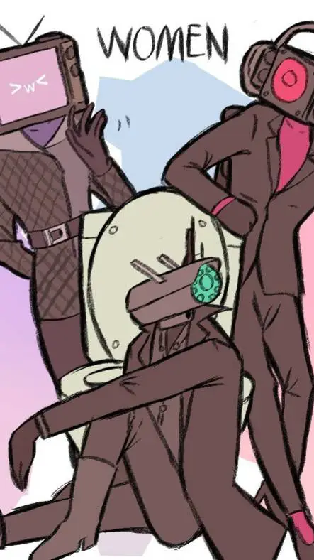 ai character: woman trio background