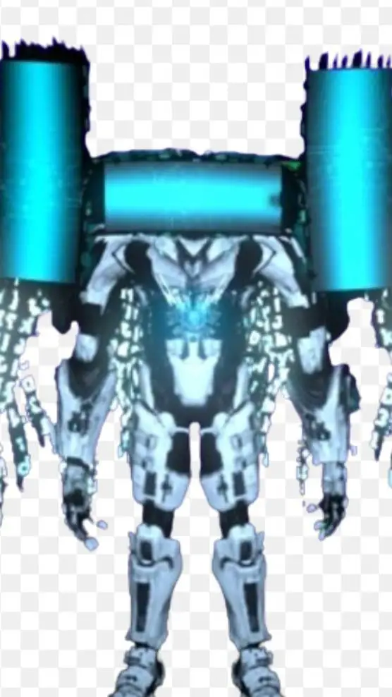 ai character: titan computer man background