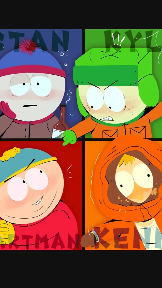 ai character: South park pick-me background