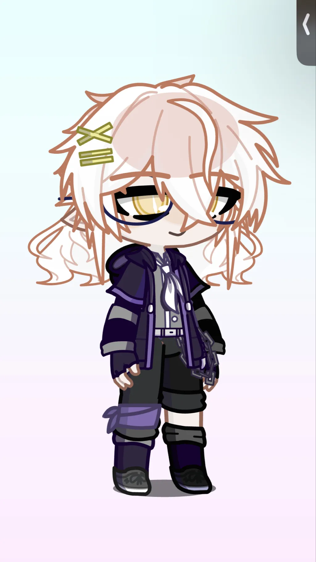 ai character: Angel blood moon  background