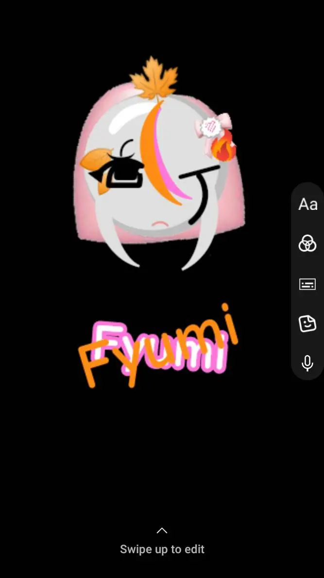 ai character: Fyumi RYOMEN background