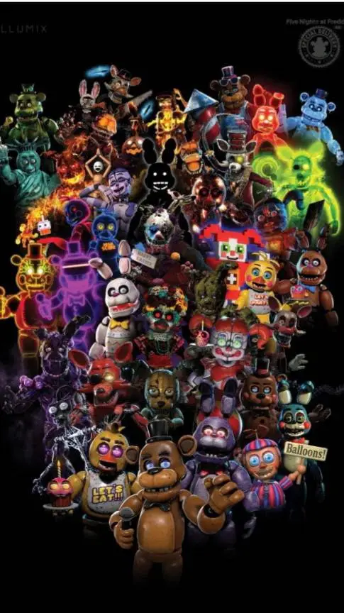 ai character: fnaf infection background