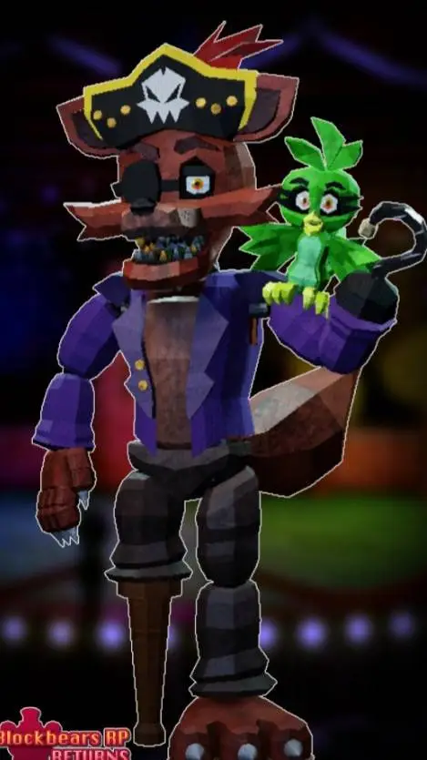 ai character: captain foxy background