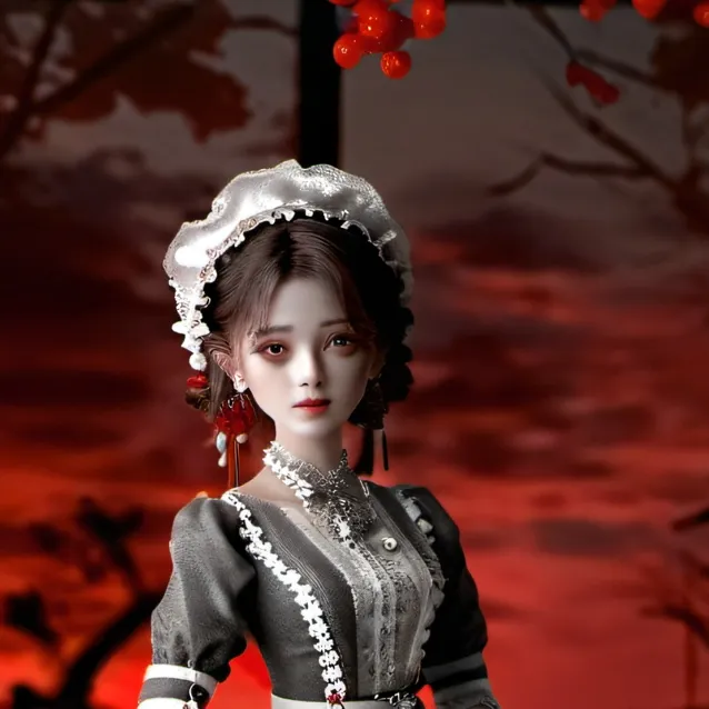 chat with ai character: haunted doll