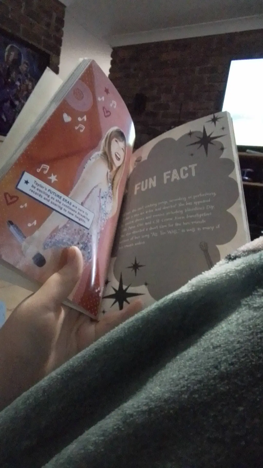 ai character: Taylor Swift book background