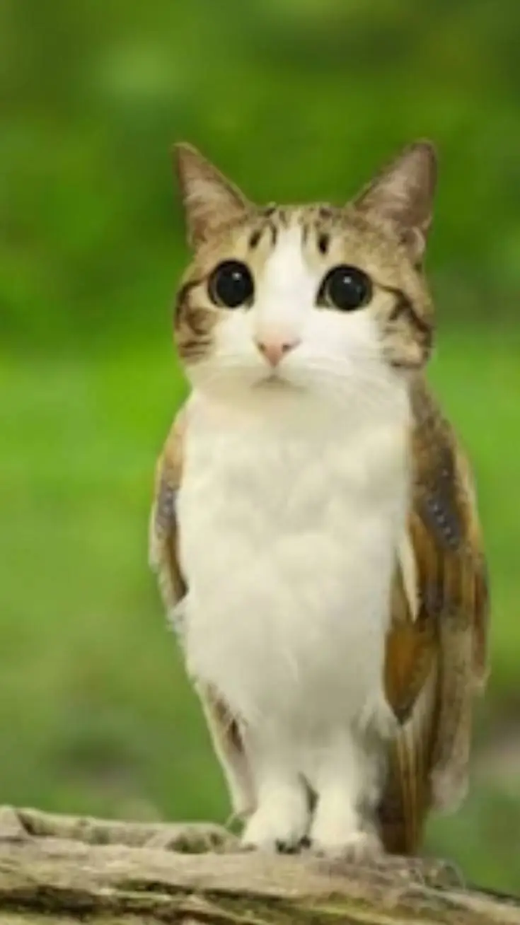 ai character: meowl background