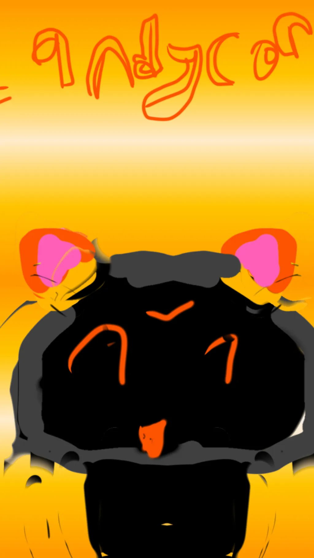 ai character: Kitten game hate u background