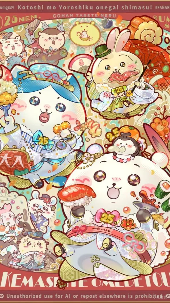 ai character: Valentine's cat!  background