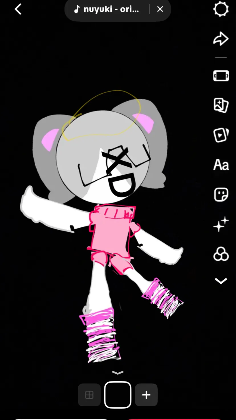 ai character: Greenmic  background