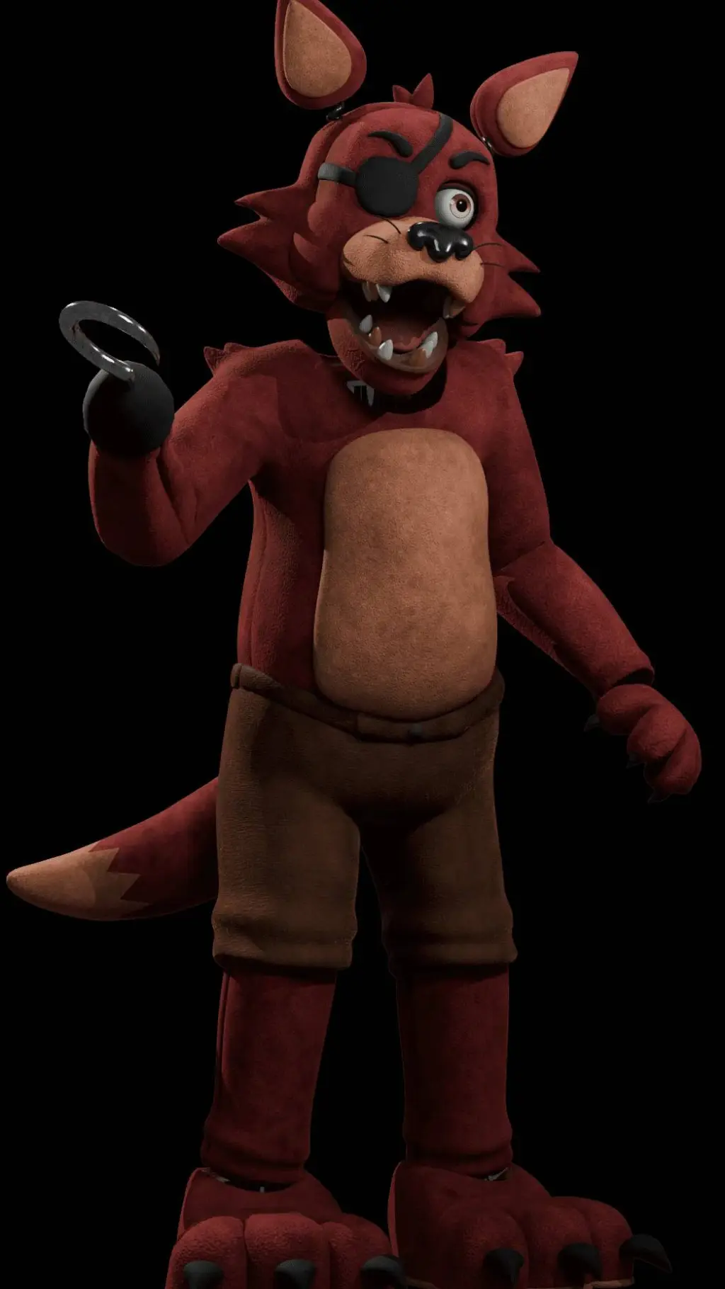ai character: foxy  background