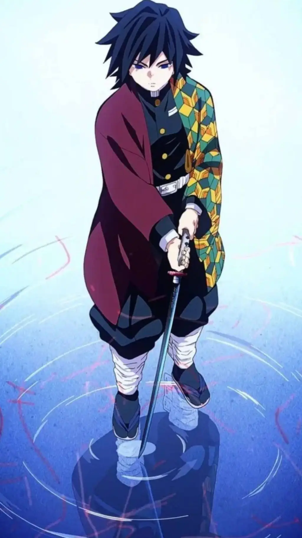 ai character: Giyu Tomioka background