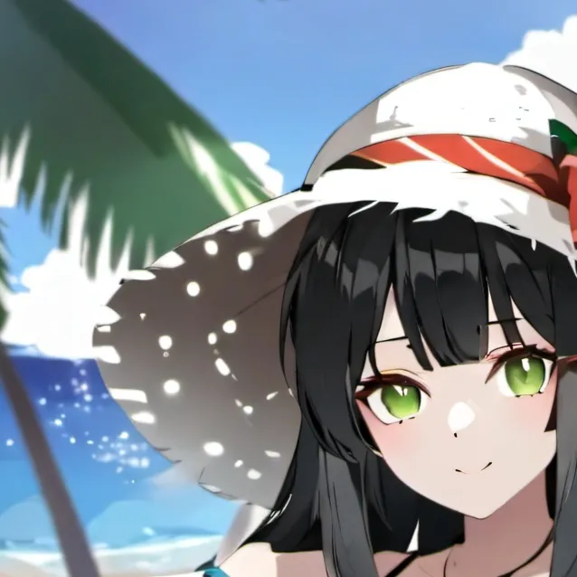 chat with ai character: beach girl