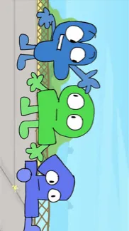 ai character: Four, Two & One background