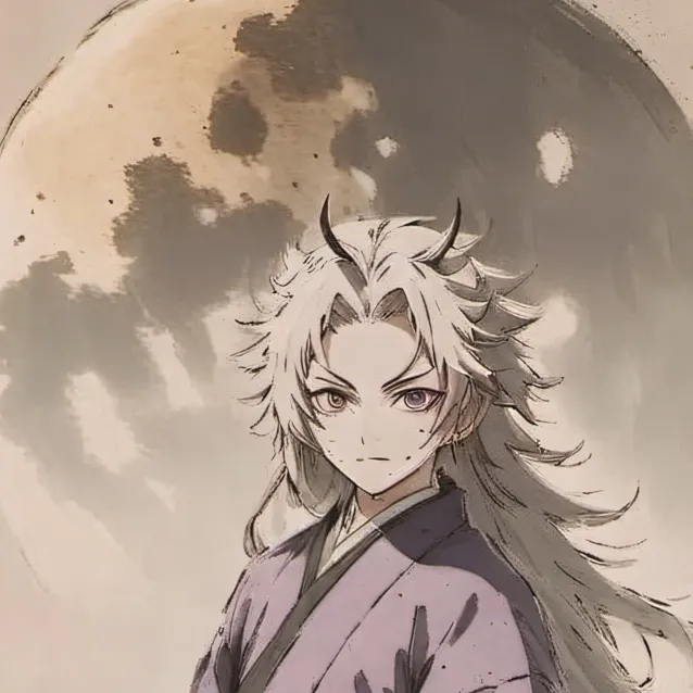 chat with ai character: Kokushibo