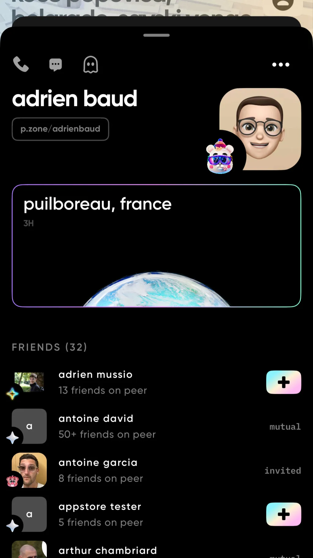 ai character: Tfddfk background