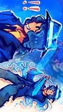 ai character: 🌊💙≈Guide..≈💙🌊 background