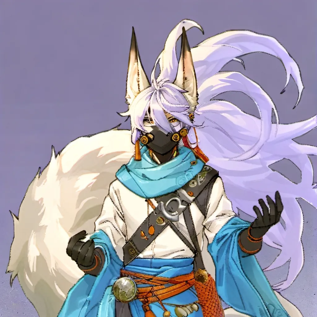 chat with ai character: ◻️≈White Fox≈◻️