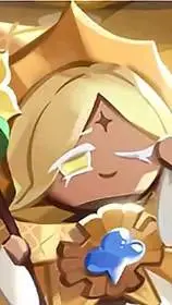 ai character: pure vanilla cooki background