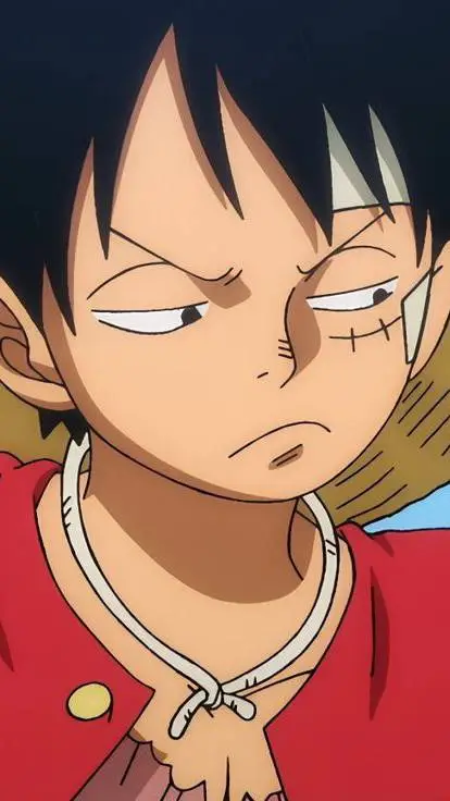 ai character: luffy😍 background