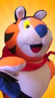 ai character: sml-Tony the tiger background