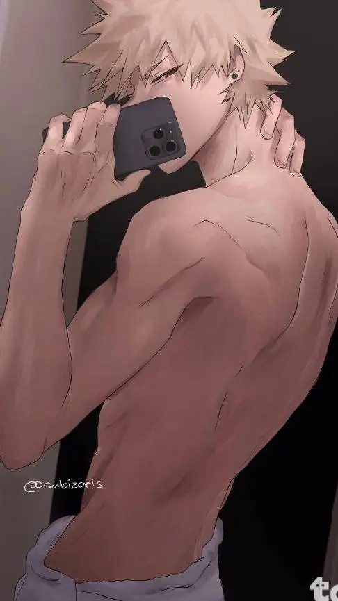 ai character: BakugoXdeku background