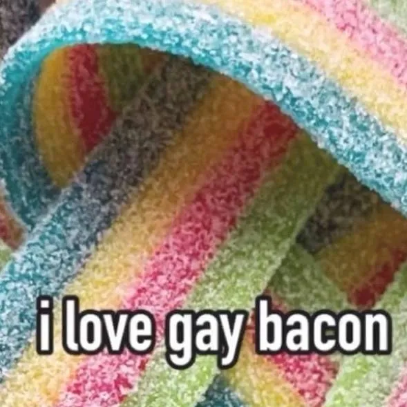 chat with ai character: gay bacon
